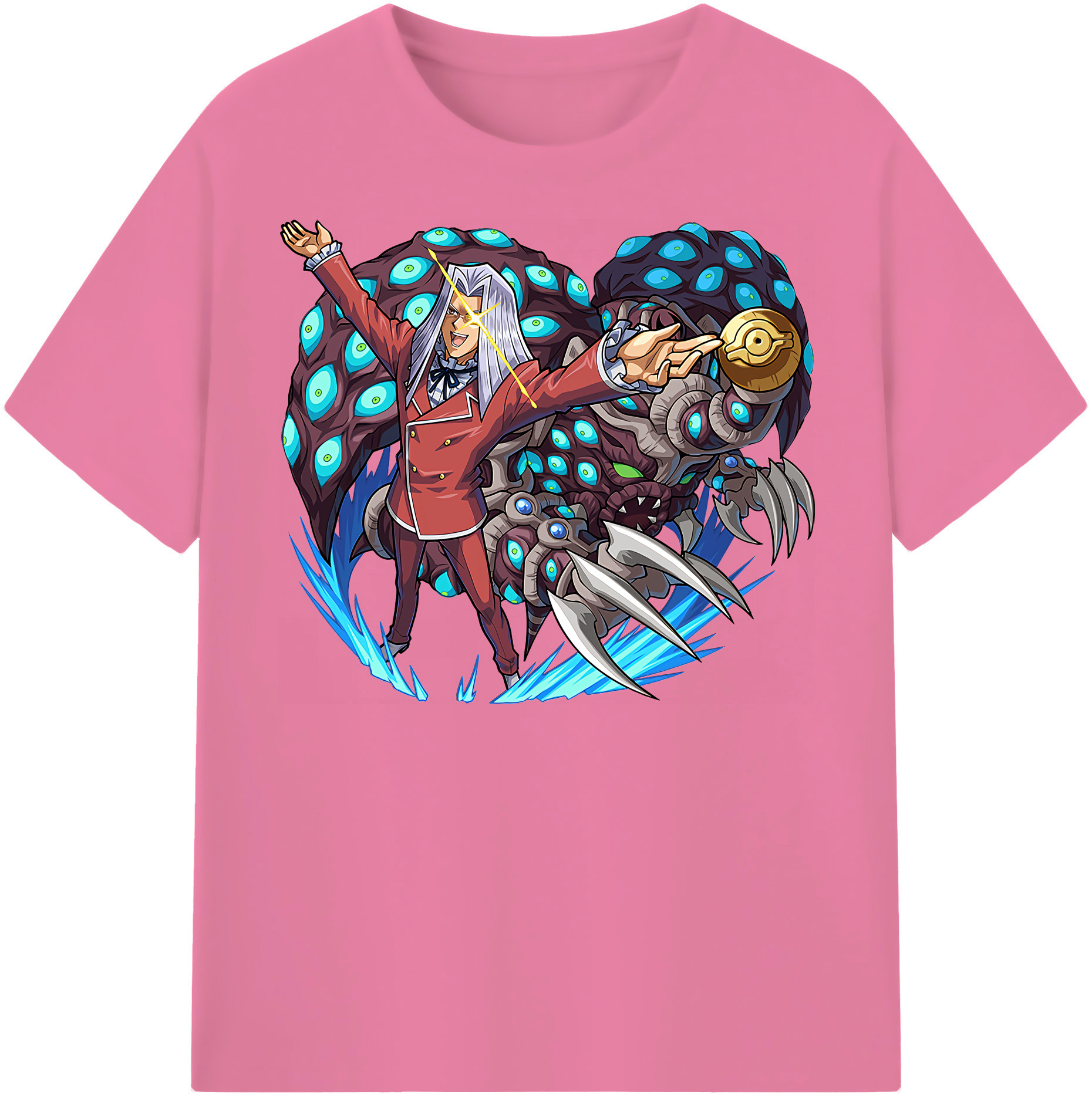 （画像用） 遊☆戯☆王 Yu-Gi-Oh! 綿100％半袖Tシャツ（フロントプリント）
